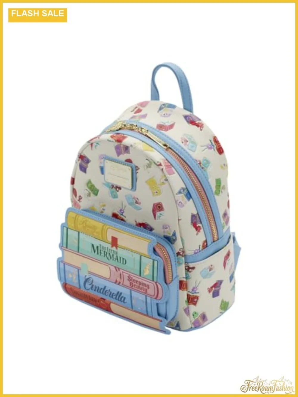 Loungefly Disney Princess Mini Backpack Faux Leather Collectible Bag